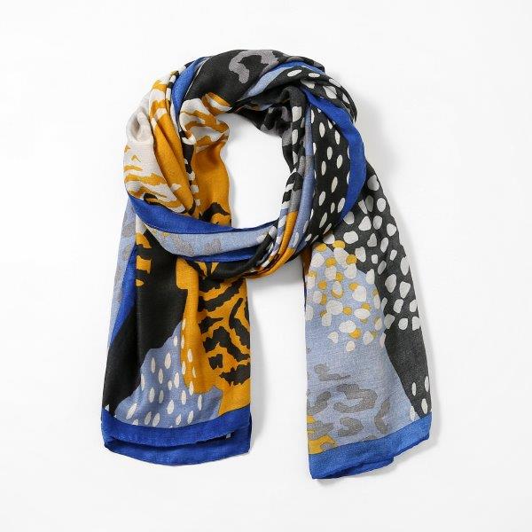 Eco Style Scarf | Safari Blue