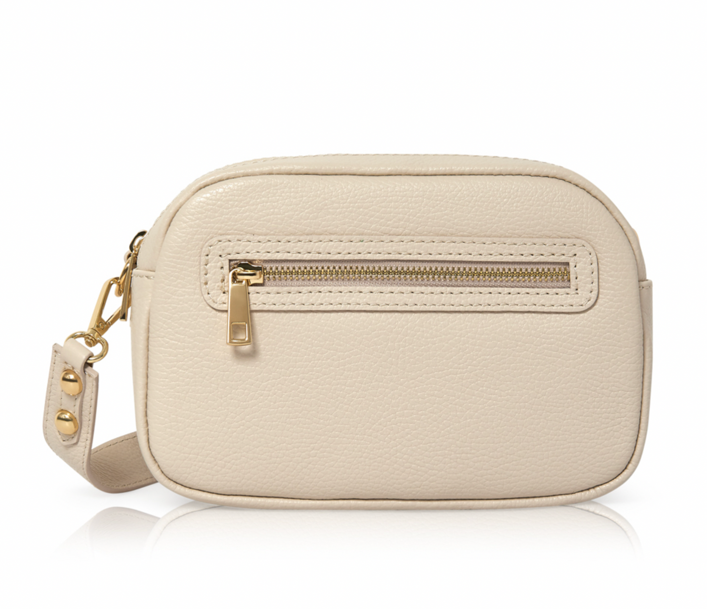 Leather Crossbody | Double Zipped