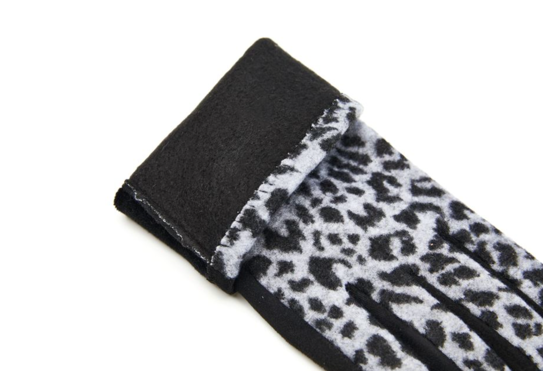 Animal Print Gloves | Grey