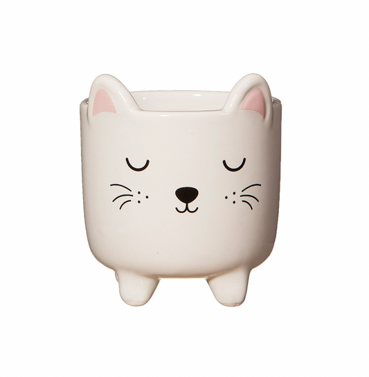 Mini Cat Planter On Legs