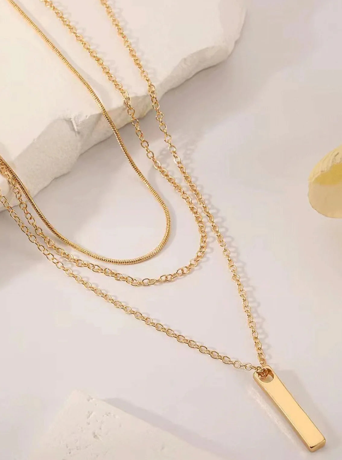 Multi Layer Bohemian Necklace | Gold