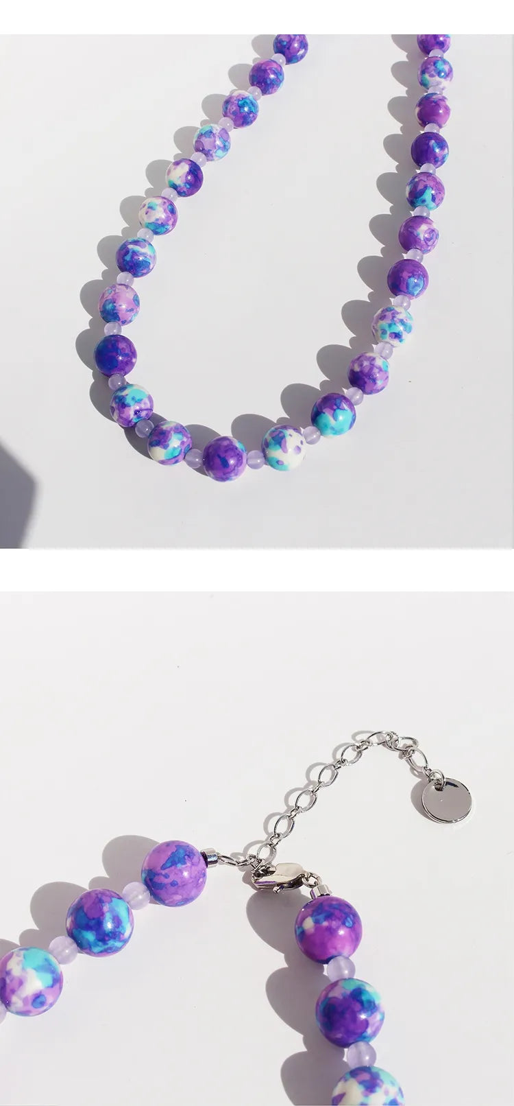 Natural Stone Summer Necklace