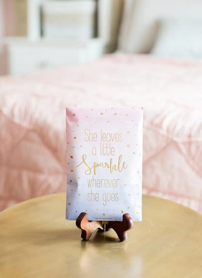 She Leaves A Little Sparkle Wherever She Goes | Large Scented Sachet