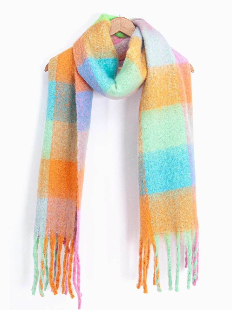 Allie Cosy Winter Scarf | Pastel