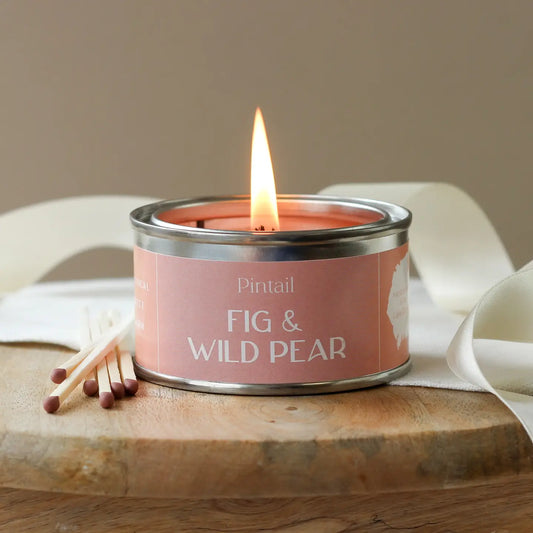 Pintail Paint Pot Candle Tin | Fig & Wild Pear