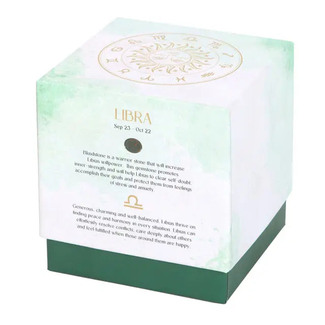 GEMSTONE ZODIAC CANDLE | LIBRA SWEET JASMINE