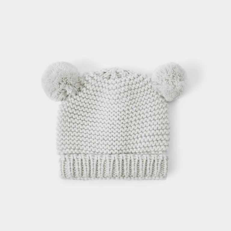 KL Baby Mittens & Hat Set | Grey