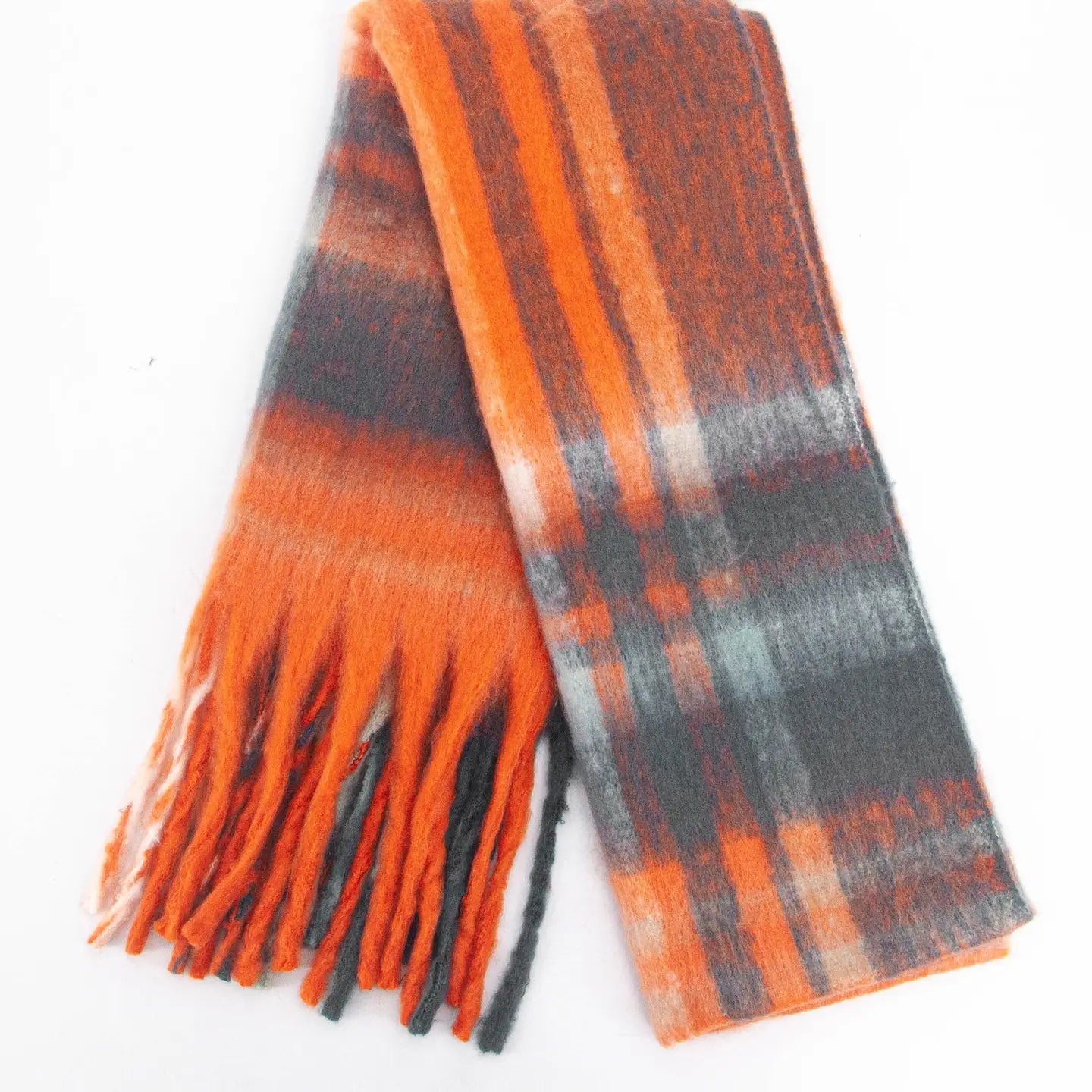 Amy Cosy Winter Scarf | Orange