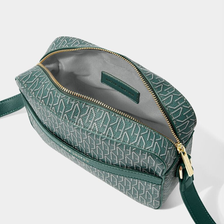 KL Signature Crossbody Bag | Emerald Green