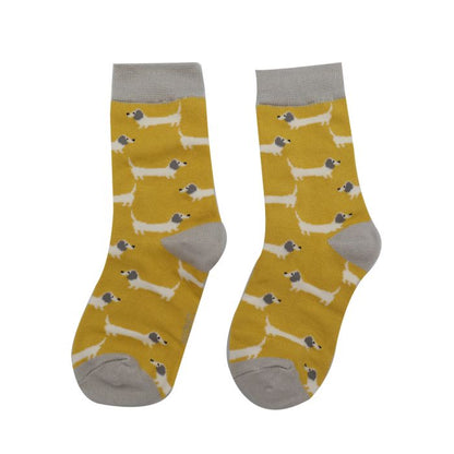 Bamboo Socks | Girls 4-6 Years Cat & Dogs Set Of 3