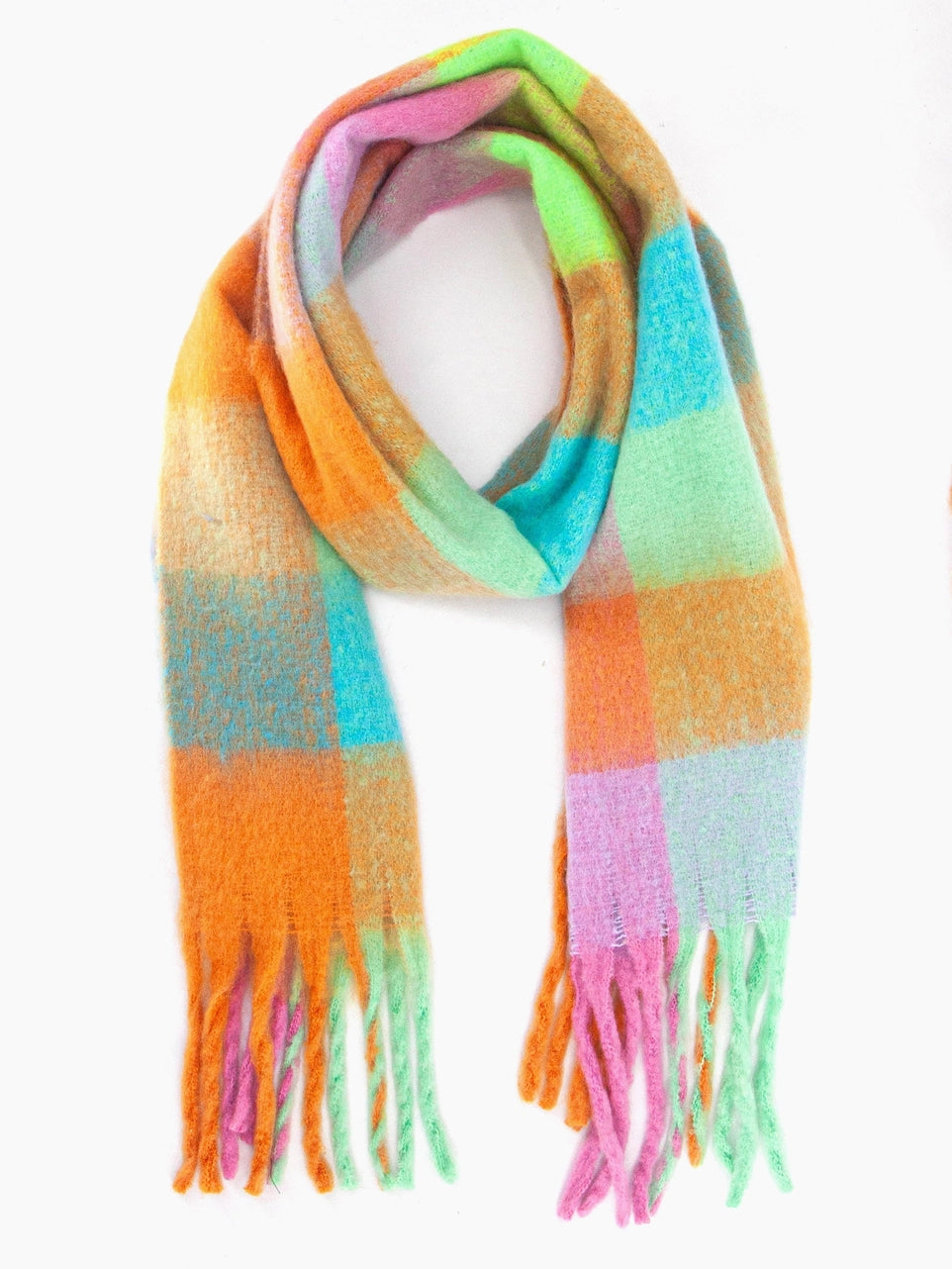 Allie Cosy Winter Scarf | Pastel