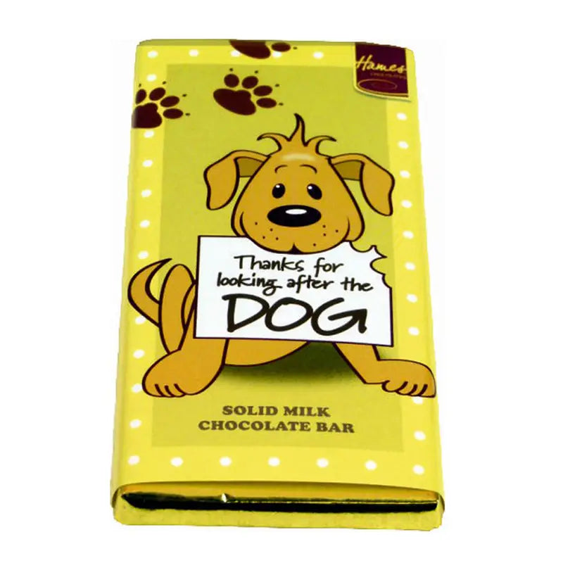 Milk Chocolate Bar | Thanks For Looking After The Dog