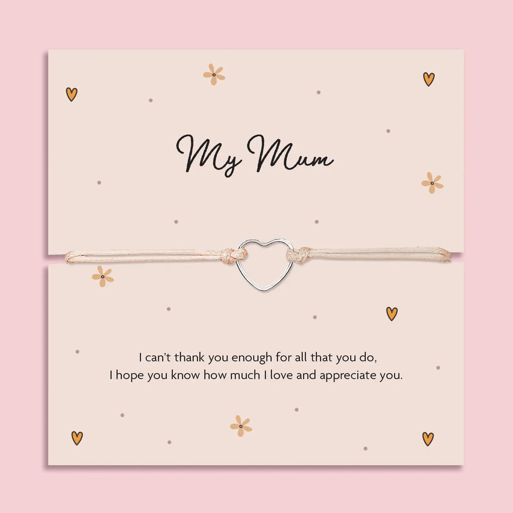 My Mum Heart Bracelet