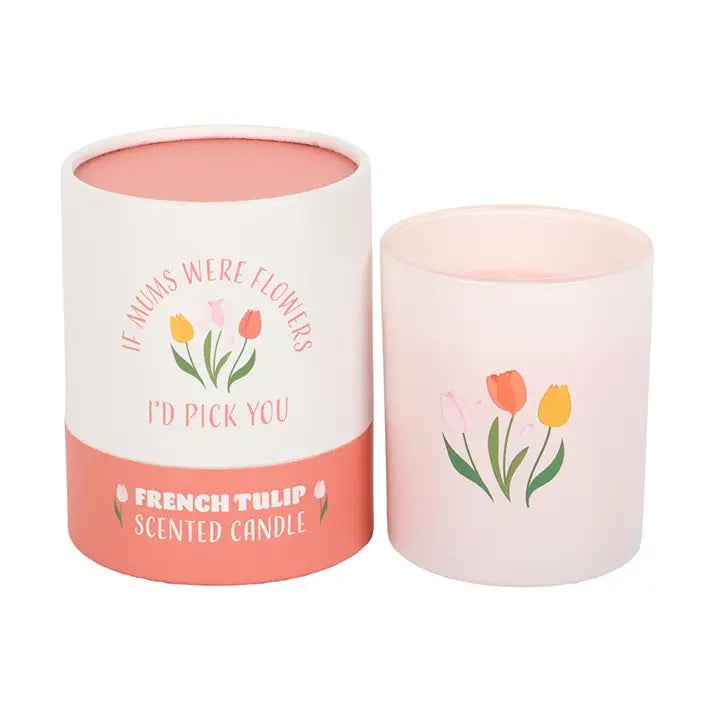 If Mum's Were Flowers, French Tulip Candle