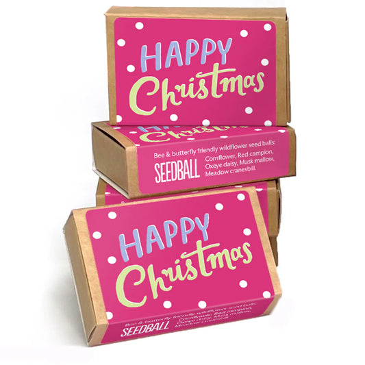 Happy Christmas | Seedball Matchbox Gift