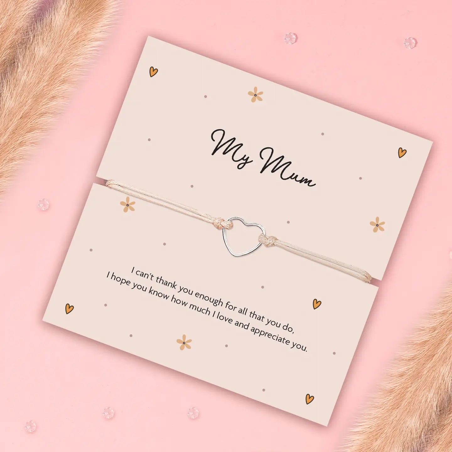 My Mum Heart Bracelet