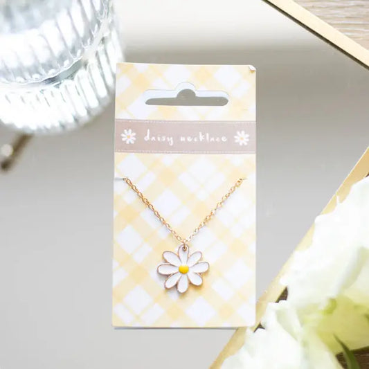 Daisy Flower Pendant