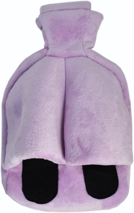 Boxed Double Foot Warmer Hot Water Bottle | Lilac