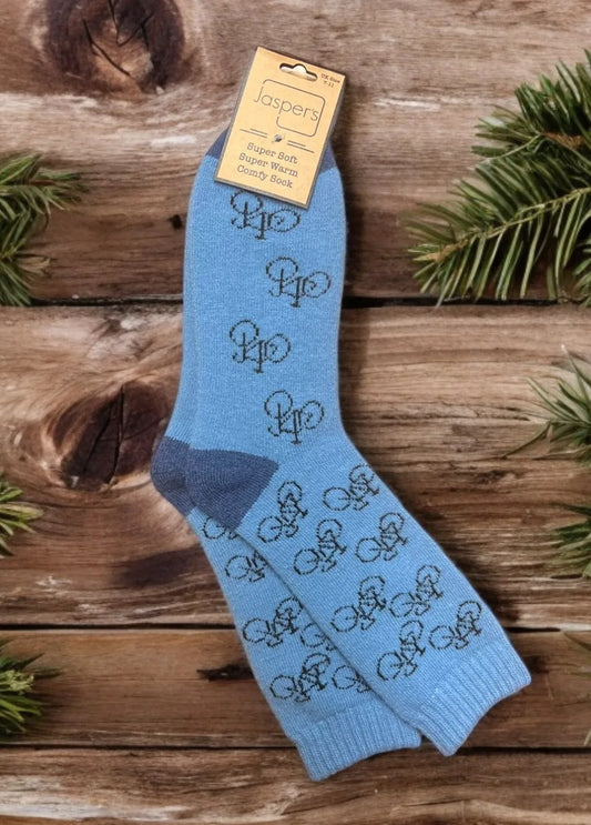 Mens Brilliant Bikes Super Cosy Socks