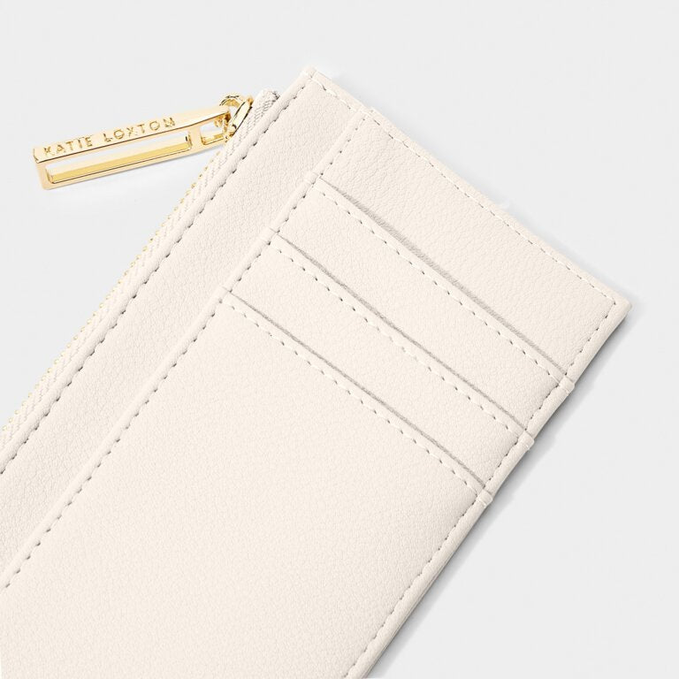 Katie Loxton Faye Coin Purse & Card Holder | Off White