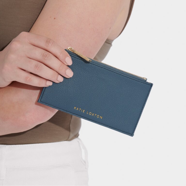 Katie Loxton Faye Coin Purse & Card Holder | Light Navy