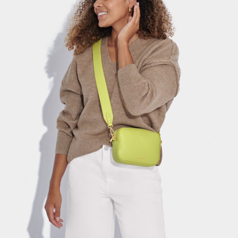 Katie Loxton Zana Mini Crossbody Bag | Lime Green