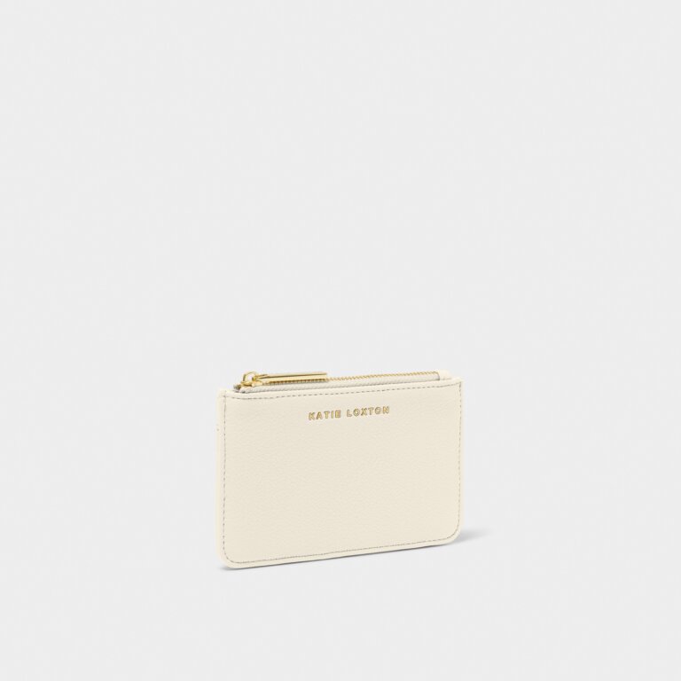 Katie Loxton Hana Coin & Card Holder | Ecru