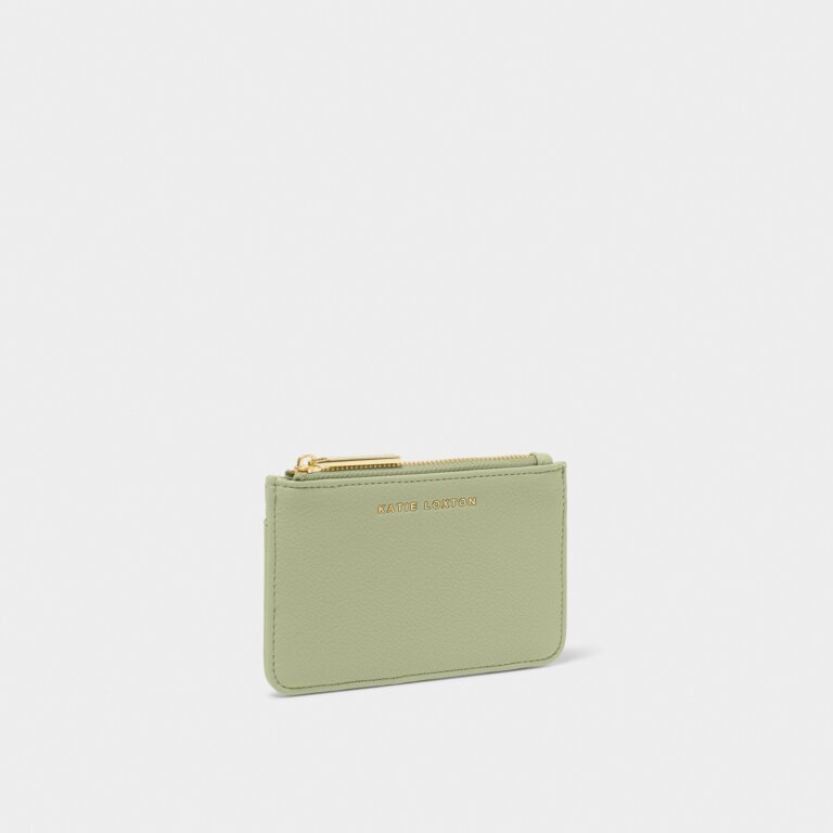 Katie Loxton Hana Coin & Card Holder | Soft Sage