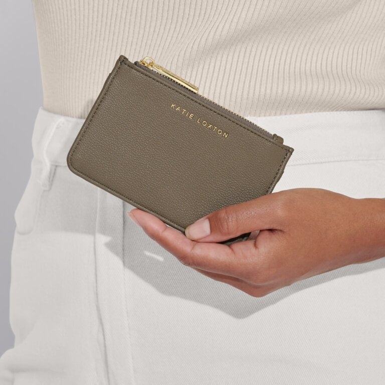 Katie Loxton Hana Coin & Card Holder | Mink