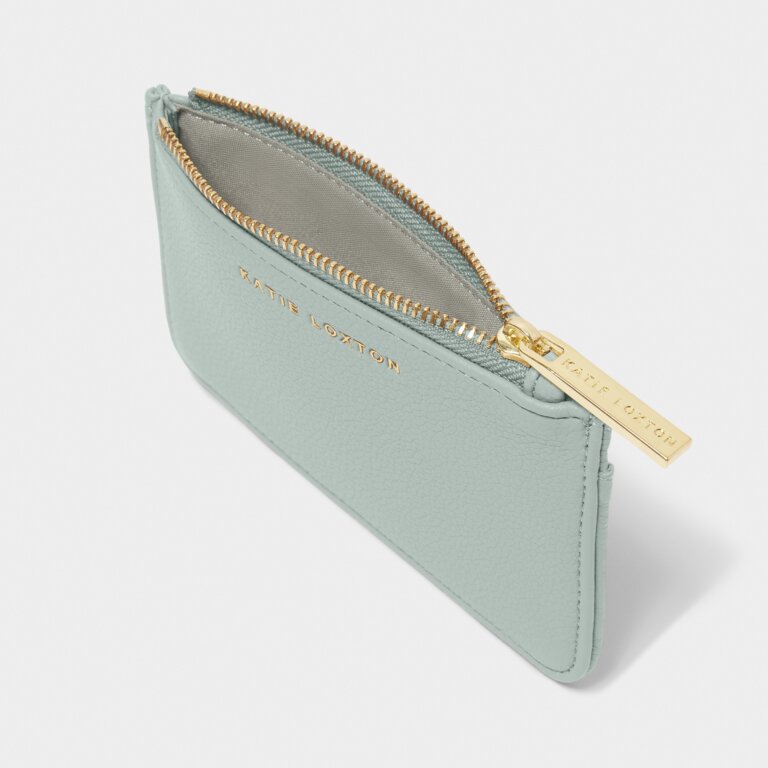 Katie Loxton Hana Coin & Card Holder | Duck Egg Blue