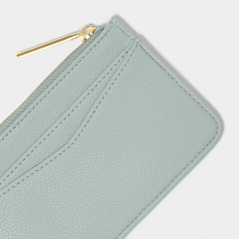 Katie Loxton Hana Coin & Card Holder | Duck Egg Blue