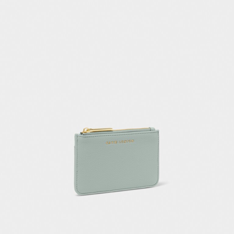 Katie Loxton Hana Coin & Card Holder | Duck Egg Blue