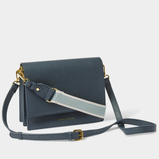 Katie Loxton Orla Canvas Strap Crossbody Bag | Navy