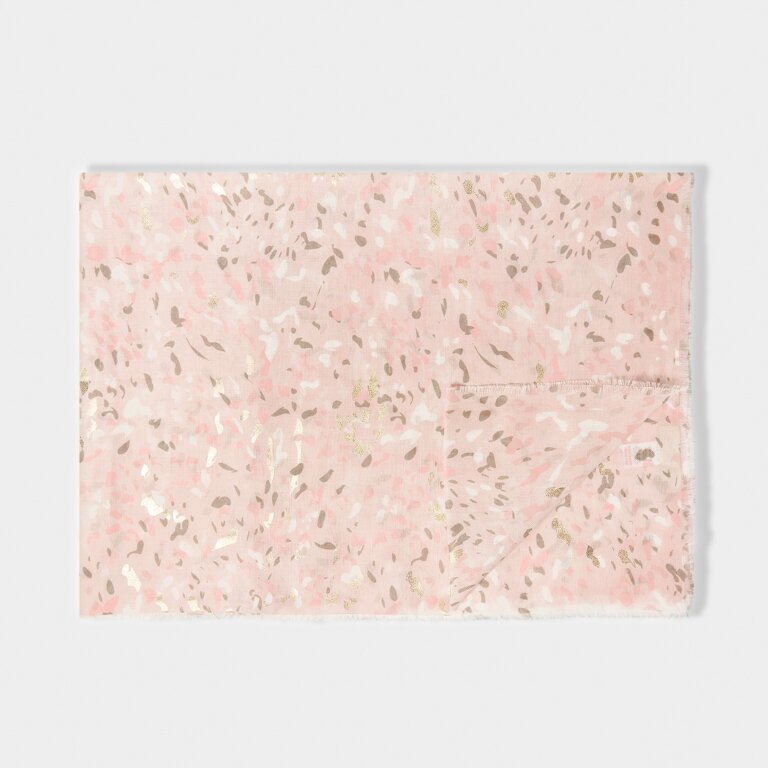 Katie Loxton Foil Print Scarf | Terazzo