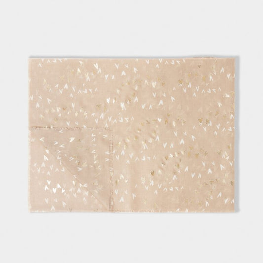 Katie Loxton Foil Print Scarf | Scattered Heart