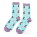 Bamboo Socks | Lazy Cats Duck Egg