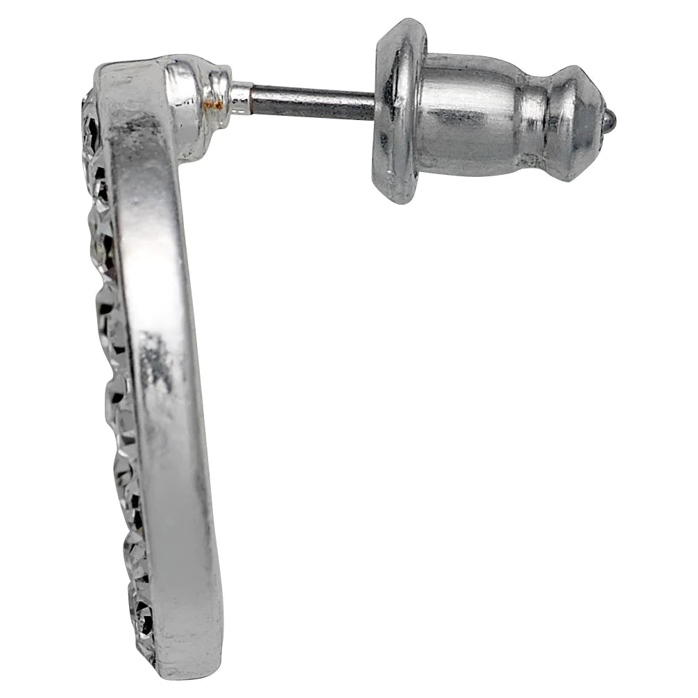 Pilgrim: Victoria Recycled Crystal Halo Earrings SP