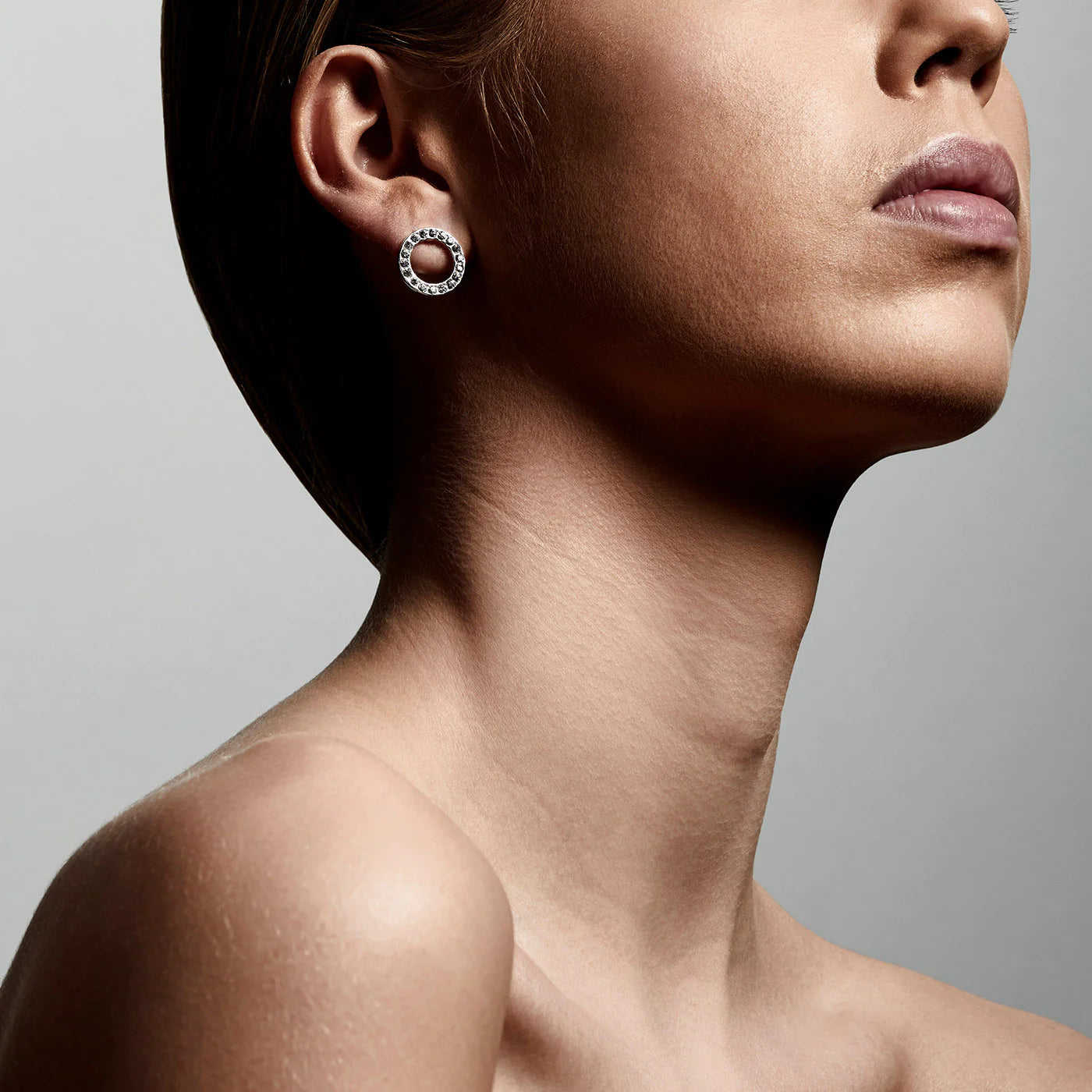 Pilgrim: Victoria Recycled Crystal Halo Earrings SP