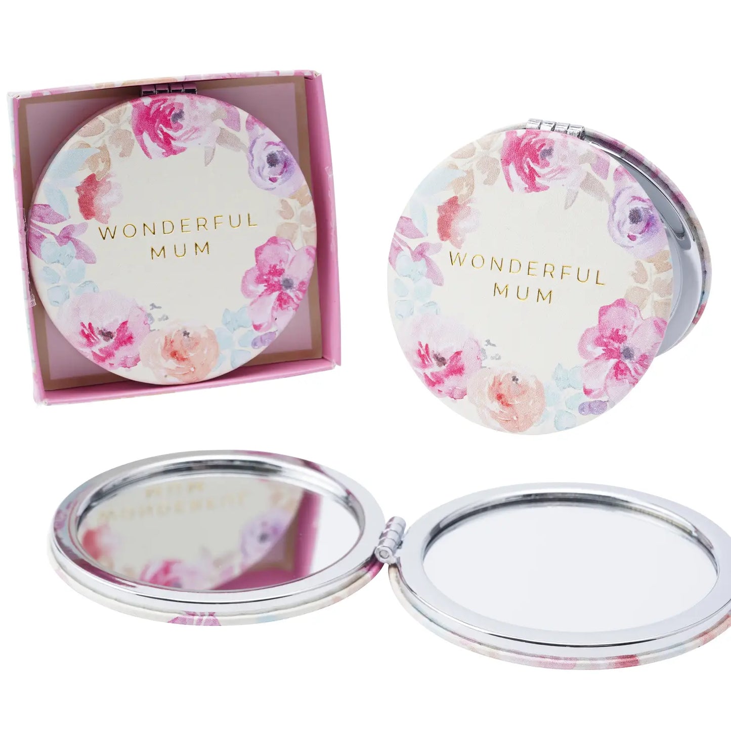 Wonderful Mum Compact Mirror