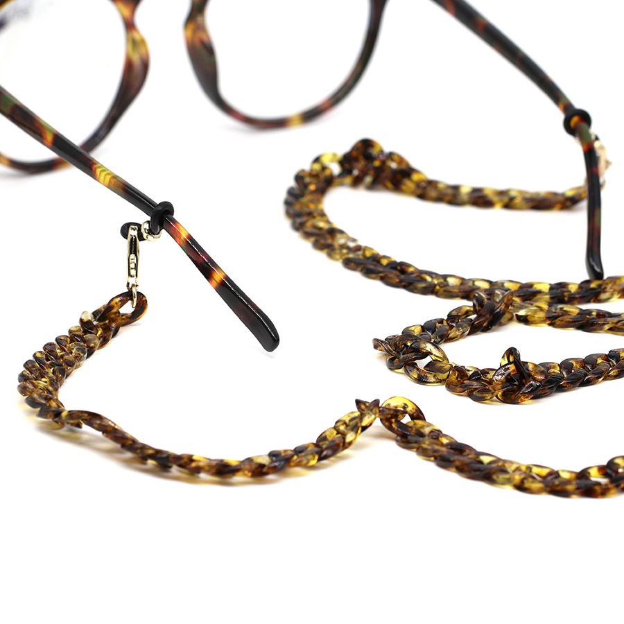 Tortoiseshell Acrylic Glasses Chain