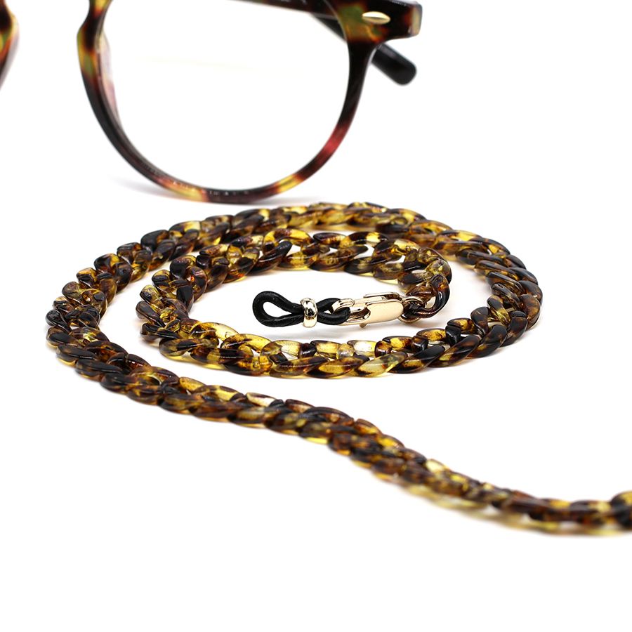 Tortoiseshell Acrylic Glasses Chain