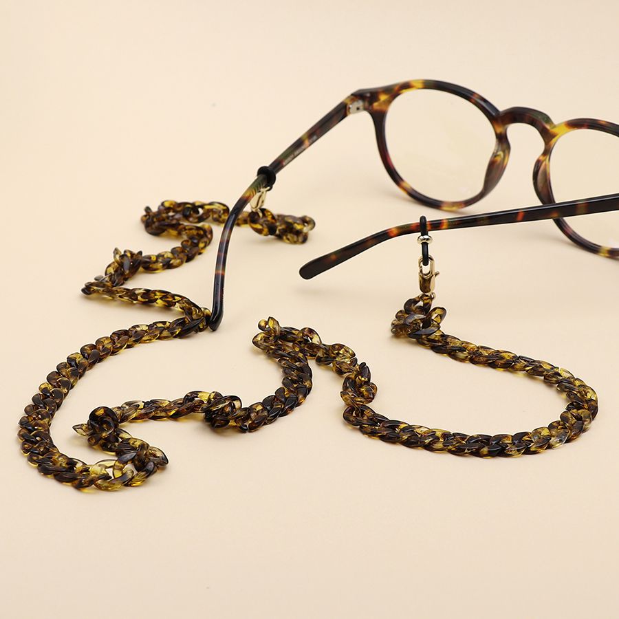 Tortoiseshell Acrylic Glasses Chain