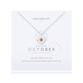 Joma Jewellery | Birthstone Necklace | October