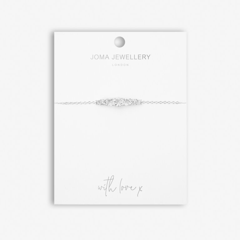 Joma Jewellery Sienna Sparkle | Graduating Crystal Bracelet