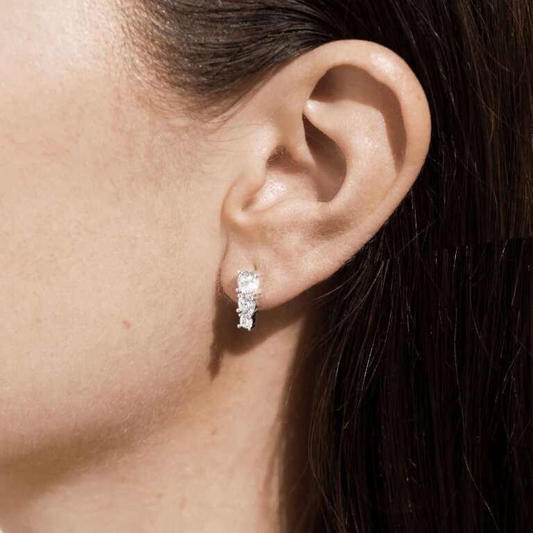 Joma Jewellery | Graduating Crystal Earrings