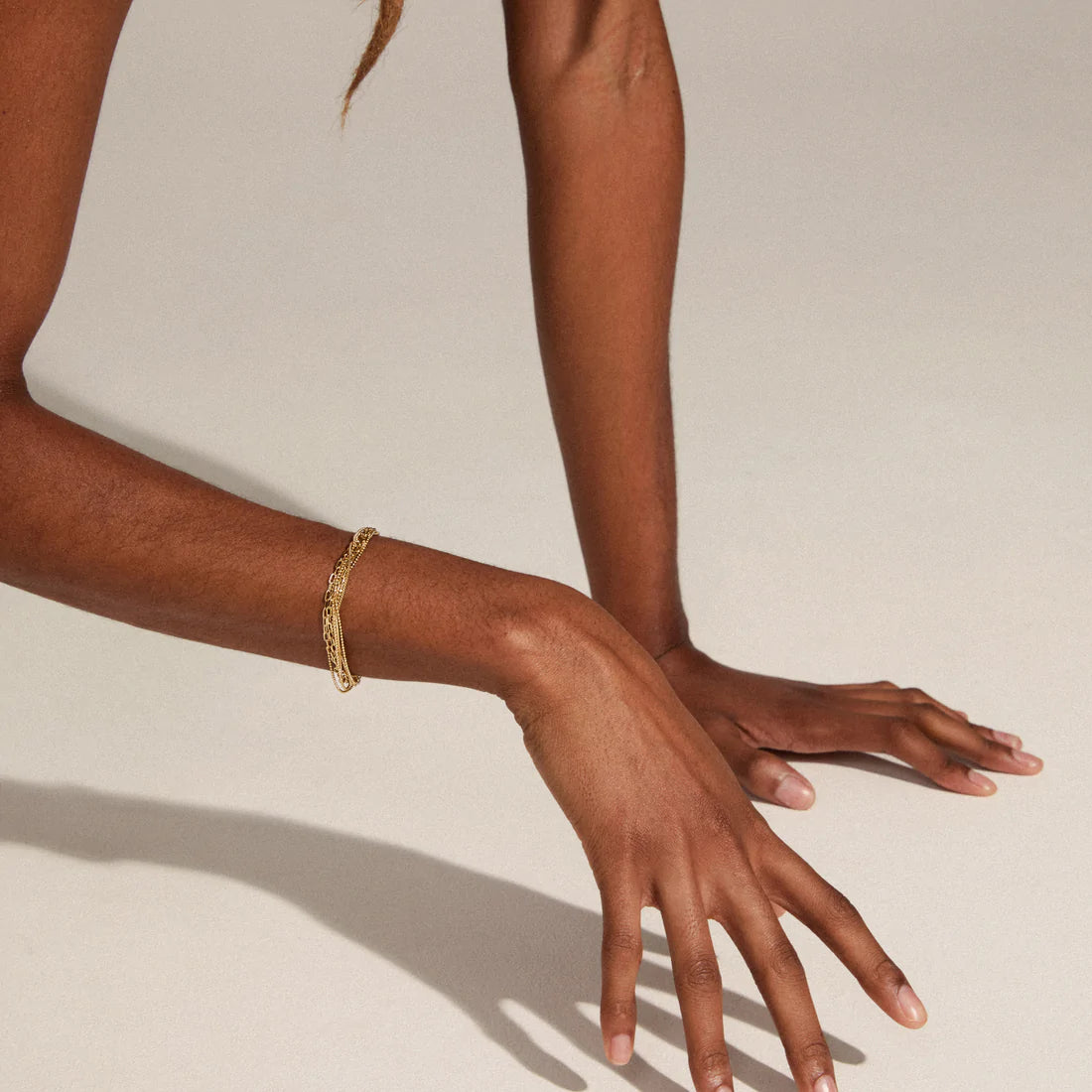 Pilgrim: Lily Chain Bracelet GP