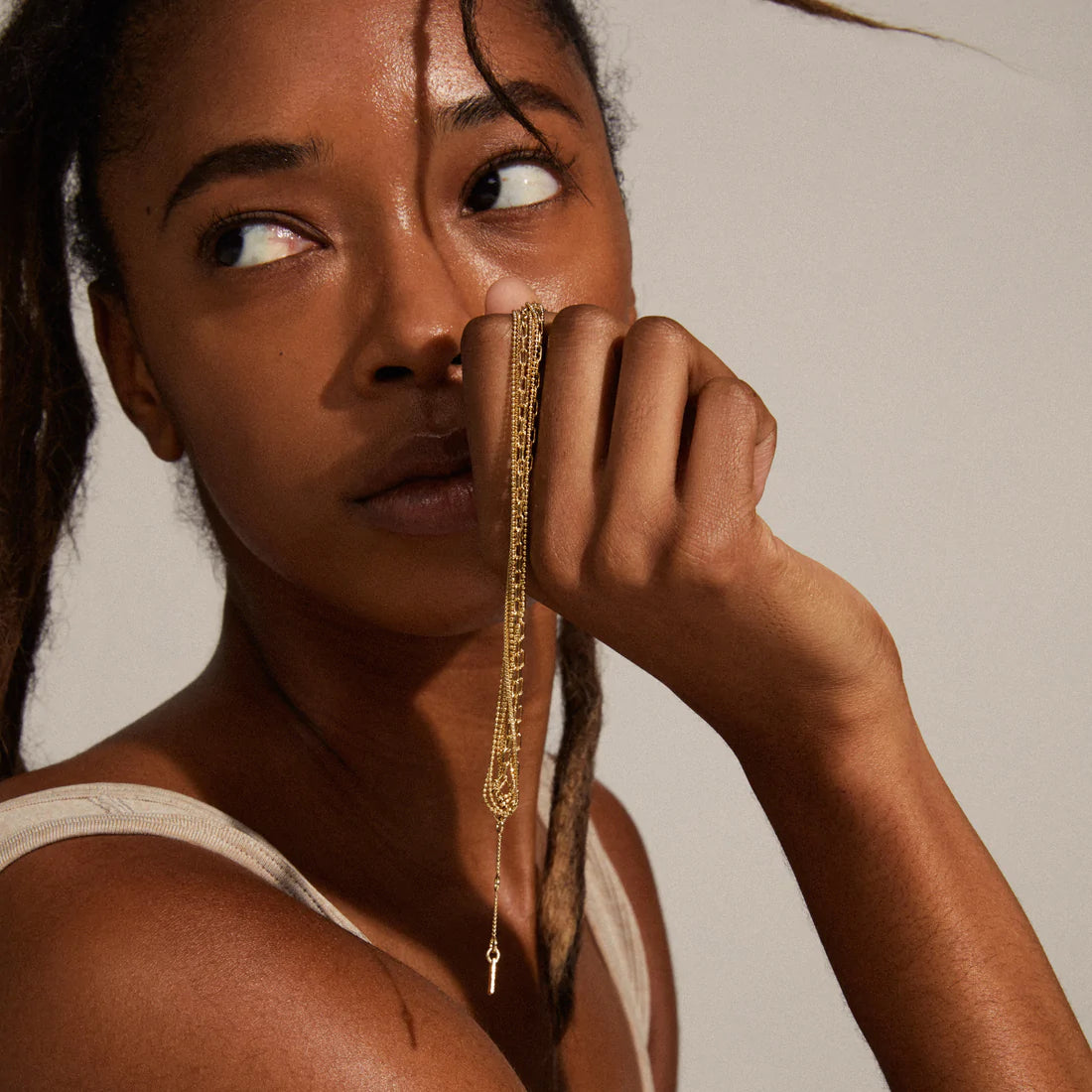 Pilgrim: Lily Chain Bracelet GP