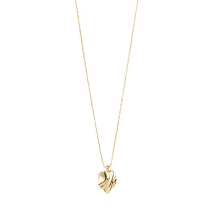 Pilgrim: EM Wavy Pendant Necklace GP
