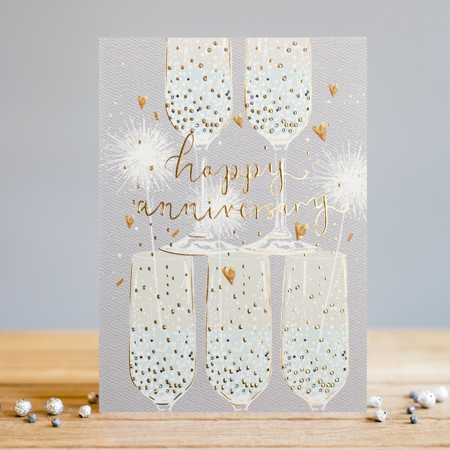 Anniversary Glasses Card