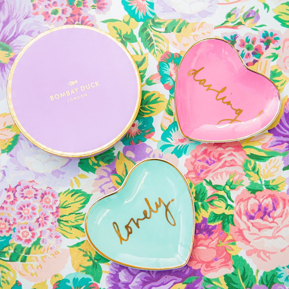 Darling! Large Heart Trinket Dish / Plate